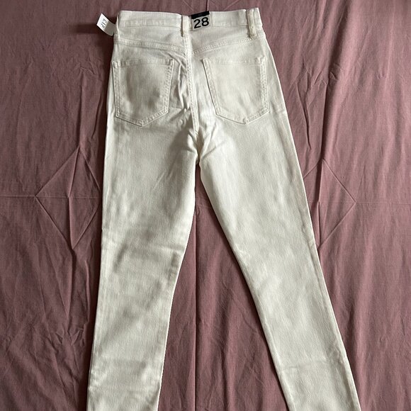 NWT GAP True Skinny Sky High Stretch Jeans, sz 28, 6L, 6 Long - Picture 6 of 8